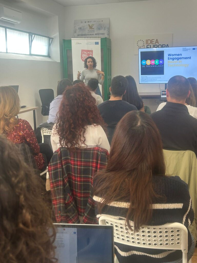 Presentation of W.E.B. in Tech in Rome
