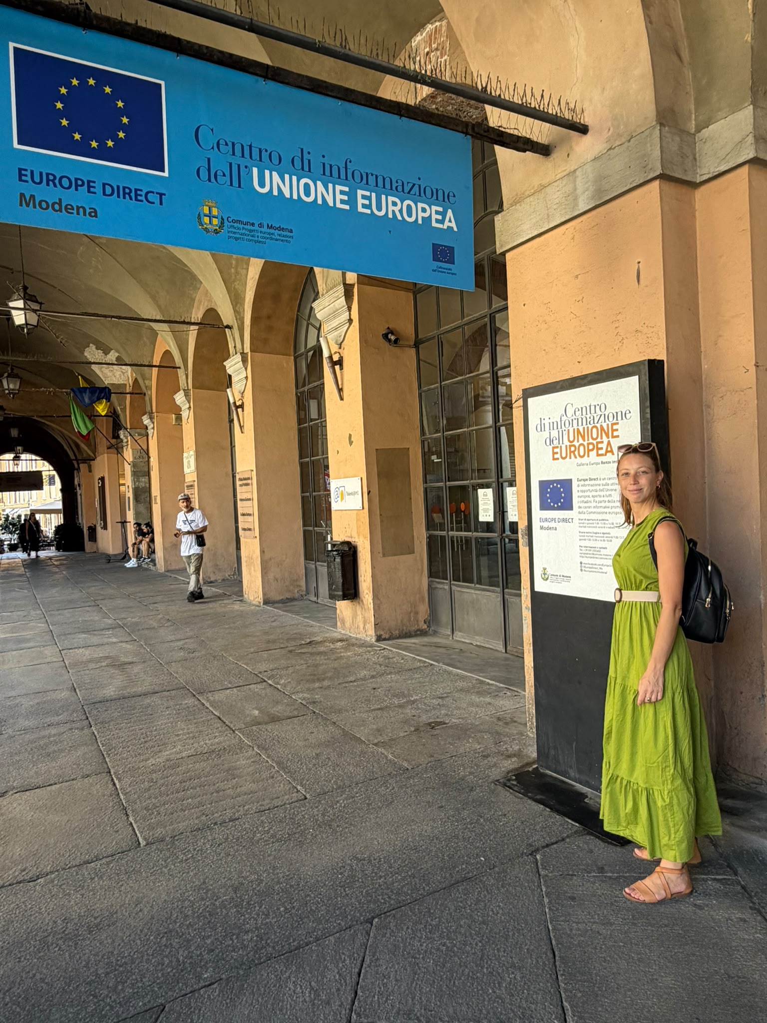 W.E.B. in Tech visit to Europe Direct Modena