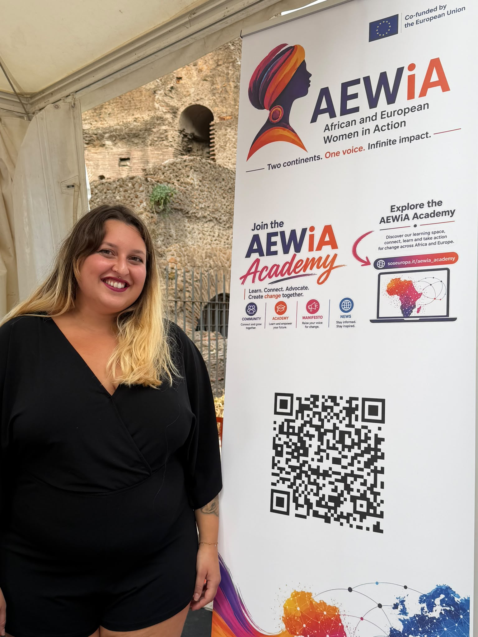 AEWiA Academy promotion during the Rome dissemination event