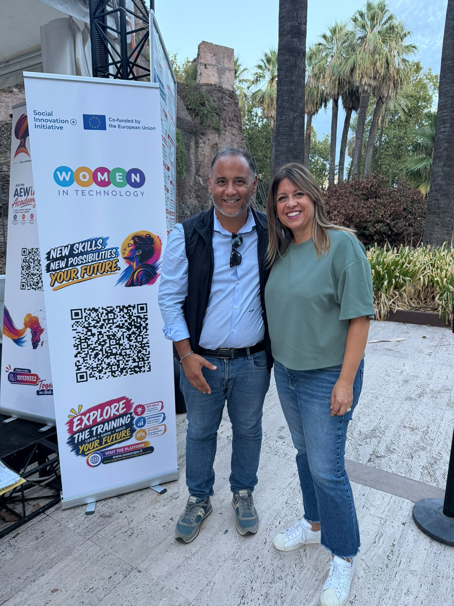 W.E.B. in Tech public engagement in Rome