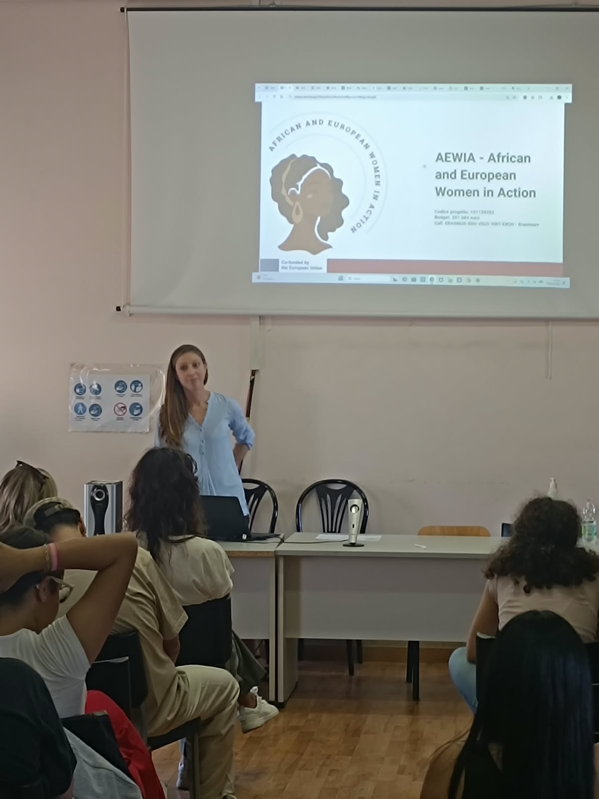 Presentation of the AEWiA project and Manifesto in Rome