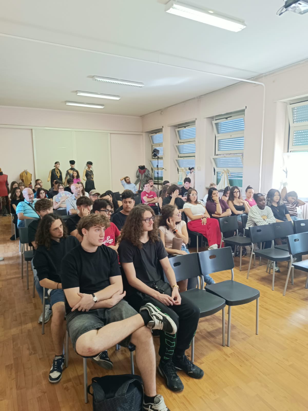 AEWiA dissemination event at IIS Giorgi-Woolf in Rome