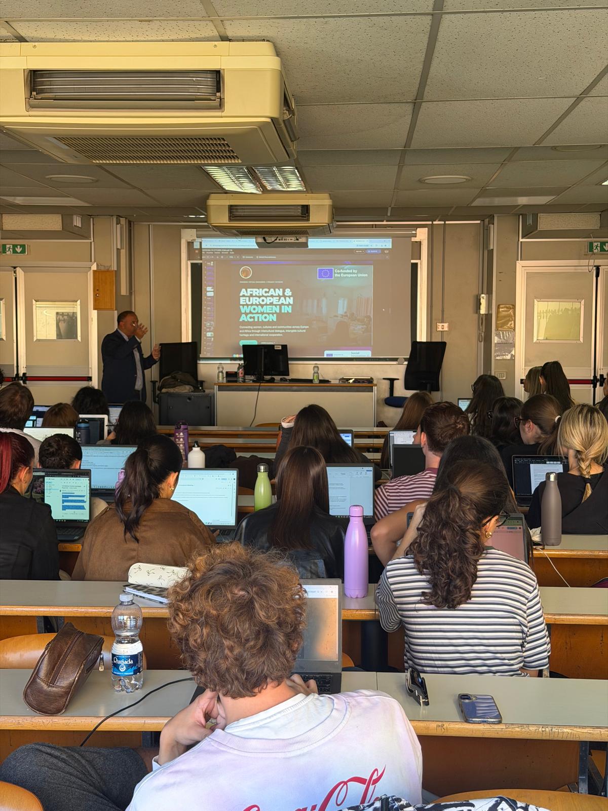 AEWiA dissemination at Sapienza University of Rome