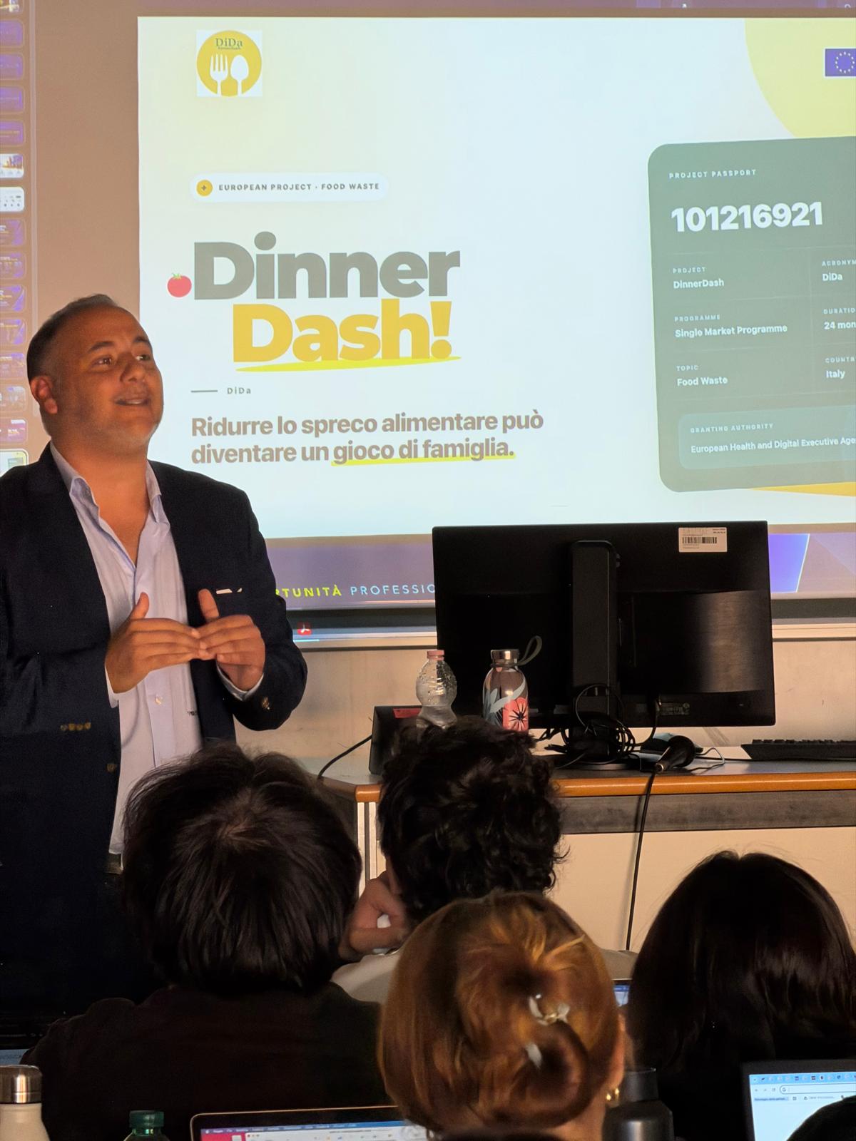 Disseminazione DinnerDash DiDa alla Sapienza